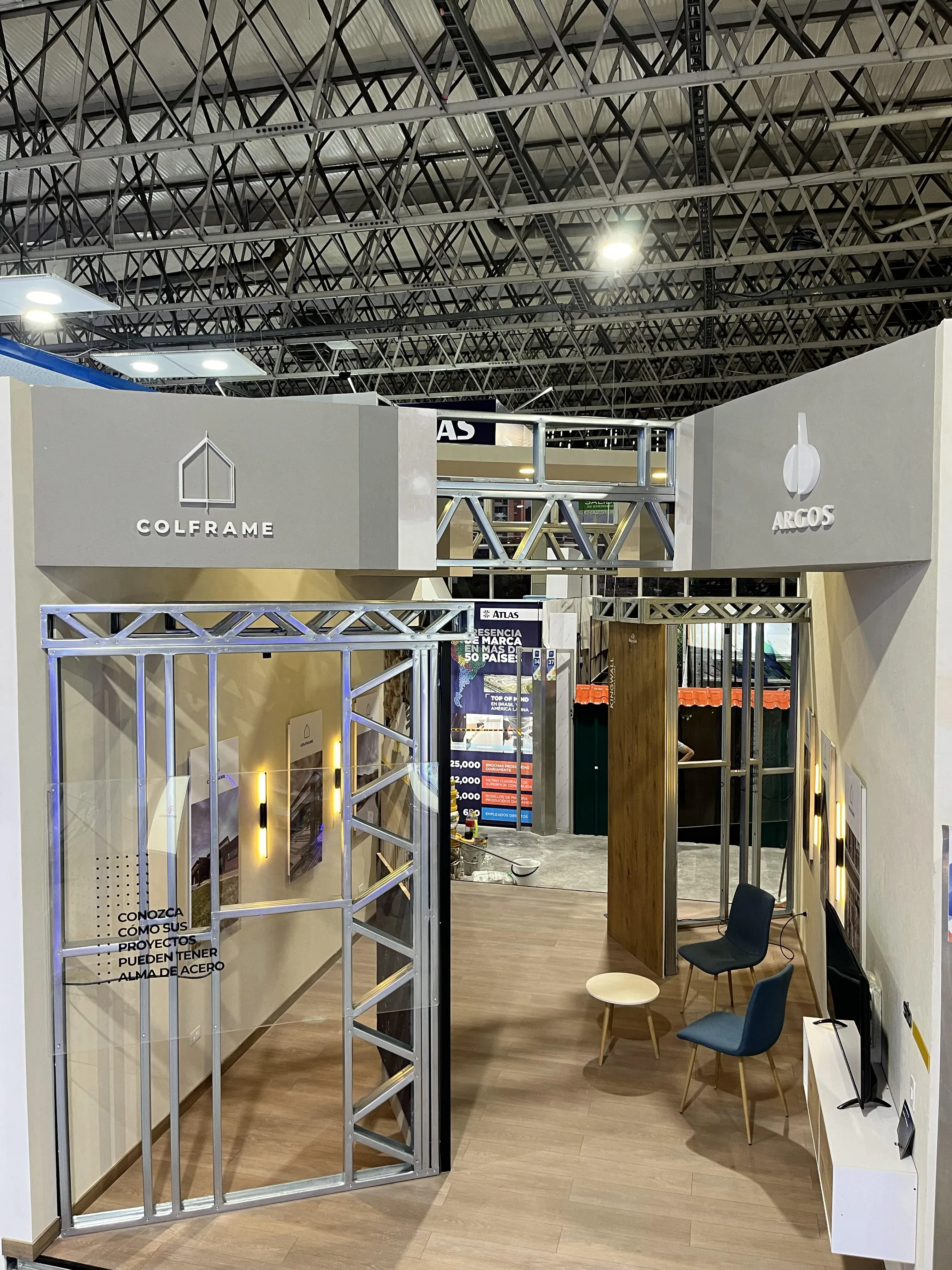 Stand Camacol 2024 - Estructura a la medida Steel Framing